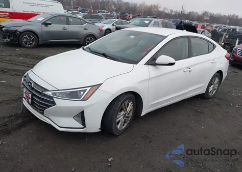 2020 Hyundai Elantra Sel z USA, uszkodzony, nr VIN 5NPD84LF1LH628089